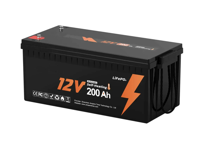self-heating deep cycle lithium battery 12V 200Ah ​
