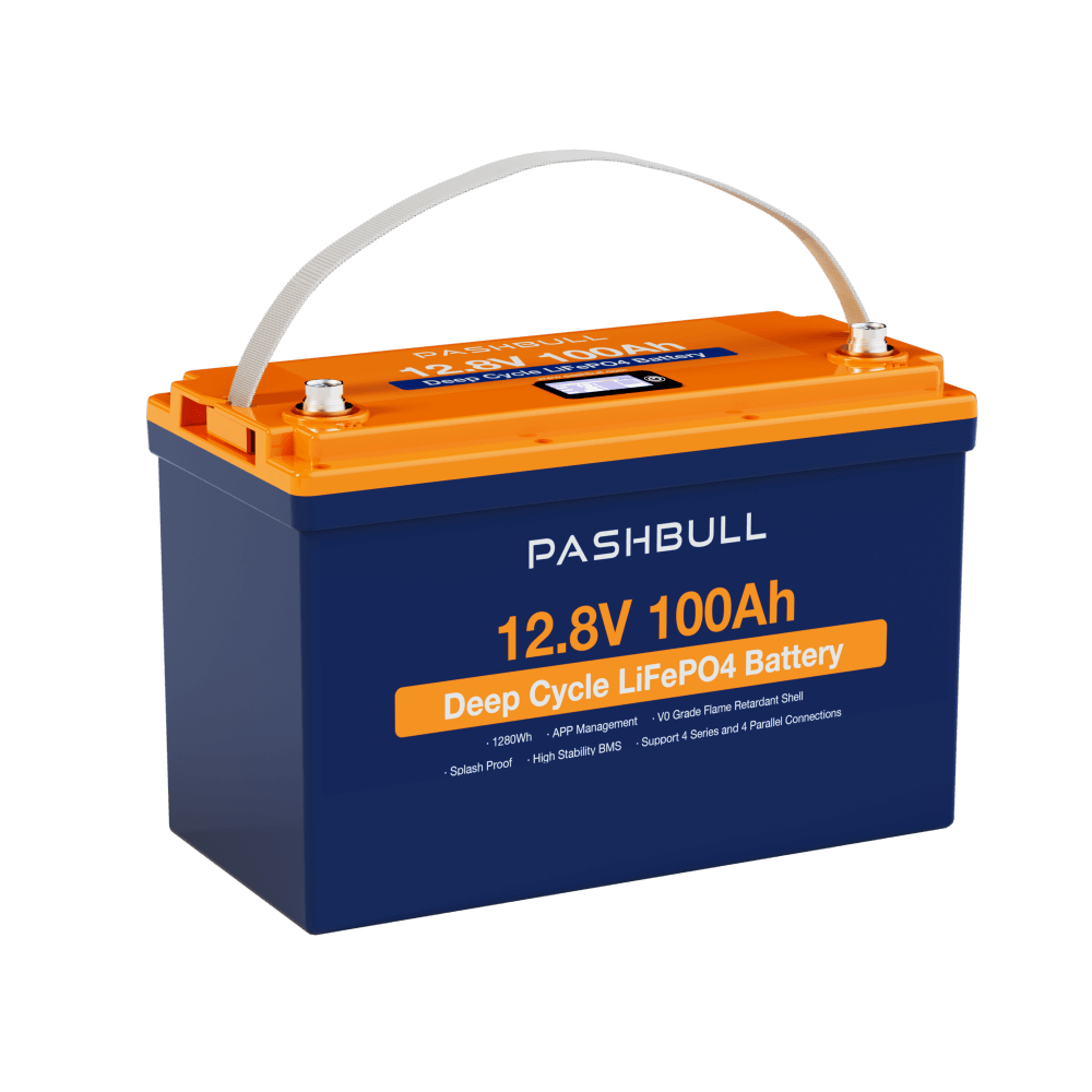 12.8V 100Ah deep cycle battery